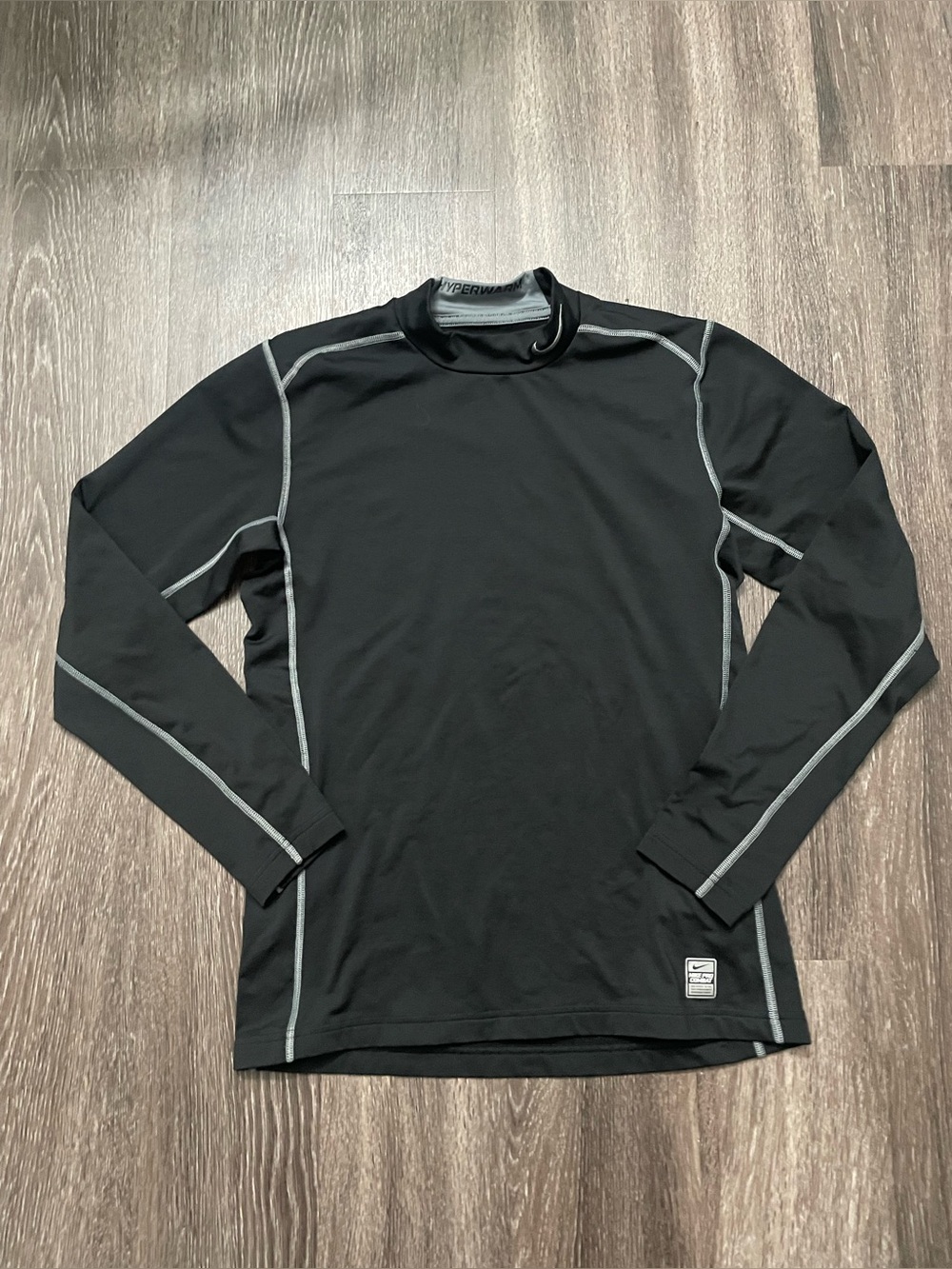 Nike Pro Combat HyperWarm Mock Neck